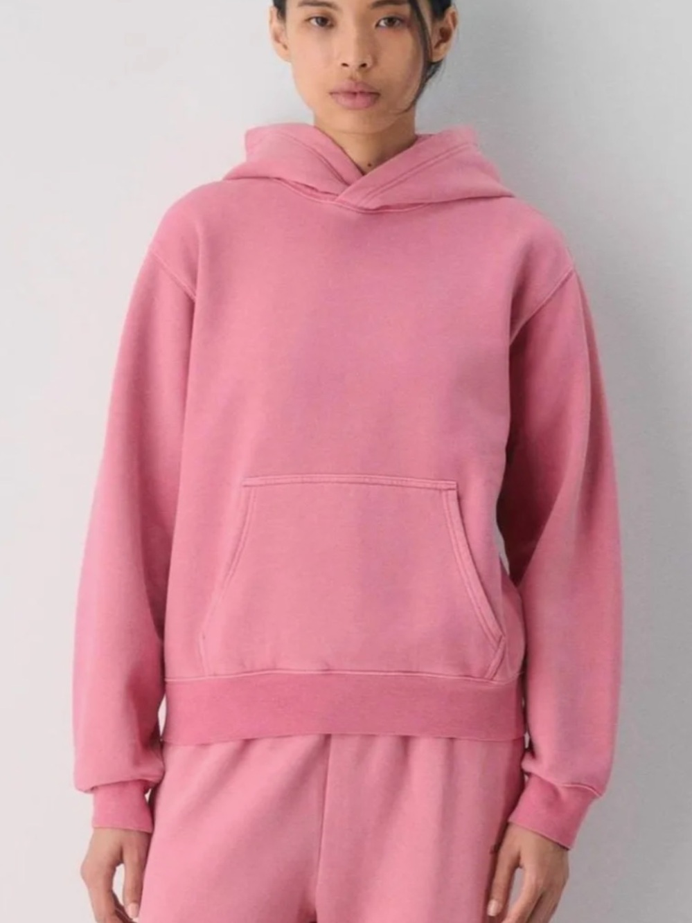 Aritzia Cozy Fleece Mega Hoodie Dusty Rose